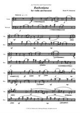 Bashoniana for Violin and Bassoon