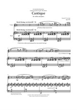 Carson Cooman - Cantique for violin and piano