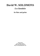 Les Sandales for Flute and Guitar