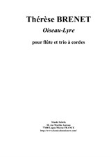 Thérèse Brenet: Oiseau-Lyre for Flute, Violin, Viola and Violoncello