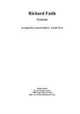 Richard Faith/László Veres: Festivals for Concert Band, score and complete parts