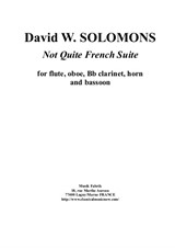 David W. Solomons: Not Quite French Suite for wind quintet