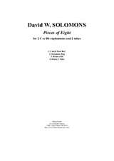 David Warin Solomons: Pieces of Eight for two euphoniums and two tubas