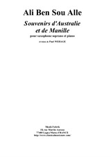 Ali Ben Sou Alle: Souvenirs d'Australie et de Manille for soprano saxophone and piano