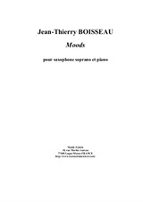 Jean-Thierry Boisseau: Moods for soprano saxophone and piano