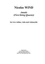 Nicolas Wind: Amade: 1st String Quartet