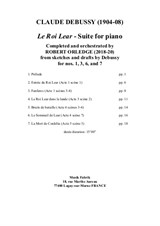 Claude Debussy: Le Roi Lear Suite for piano