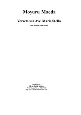 Moyuru Maeda: Versets on Ave Maris Stella
