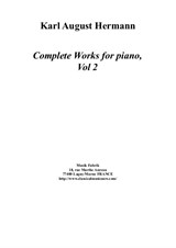 Karl August Hermann: Complete Works for piano, vol. 2